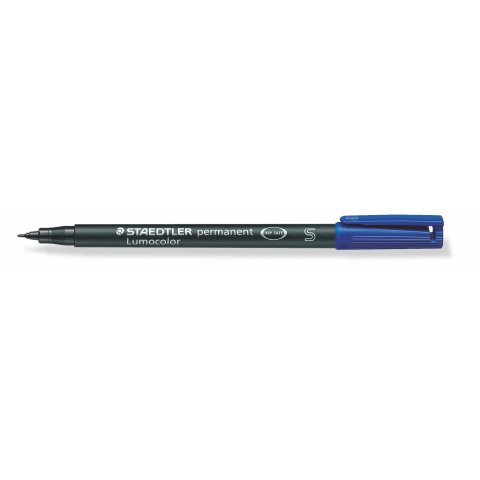 Staedtler Lumocolor permanent Pen, S (superfine), blue