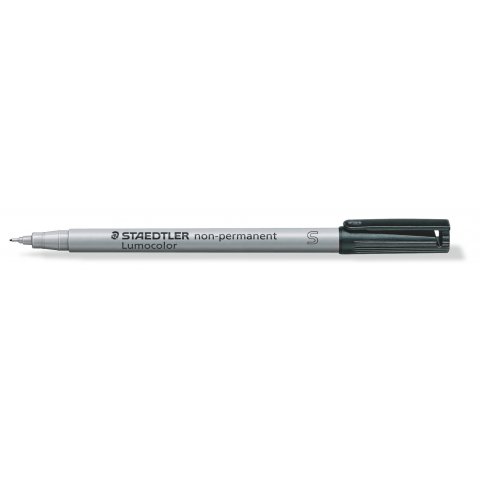 Staedtler Lumocolor non-permanent Stift, S (superfein), schwarz
