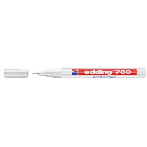 author To separate depth Buy Edding 780 paint marker pen, round tip 0.8 mm, white online at Modulor