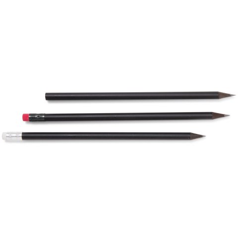 Cedarwood pencil, black solid coloured