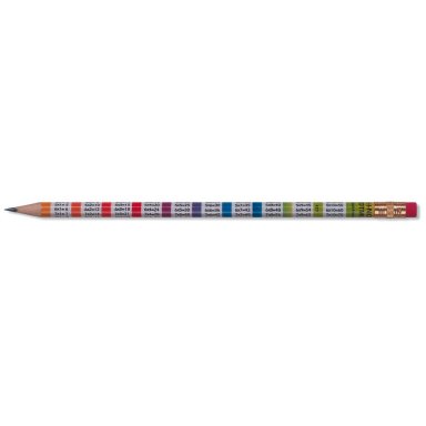 60 Rechen Bleistifte mit Radiergummi 18 cm mit dem 1x1 
