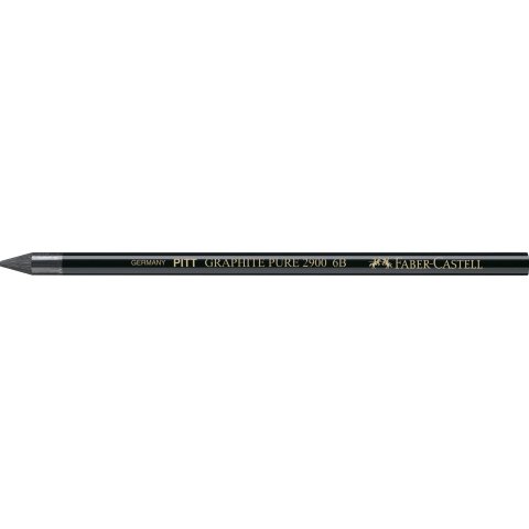 Faber-Castell Pitt Monochrome Graphite Pure Stift, 6B