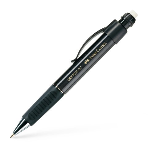 Penna meccanica Faber-Castell Grip Plus 0,7 mm, albero nero