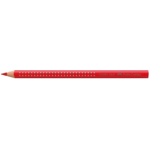 Faber-Castell Jumbo Grip colored pencil Pencil, geranium red light (21)