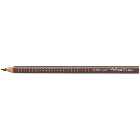 Faber-Castell Jumbo Grip colored pencil Pen, Van Dyke brown (76)