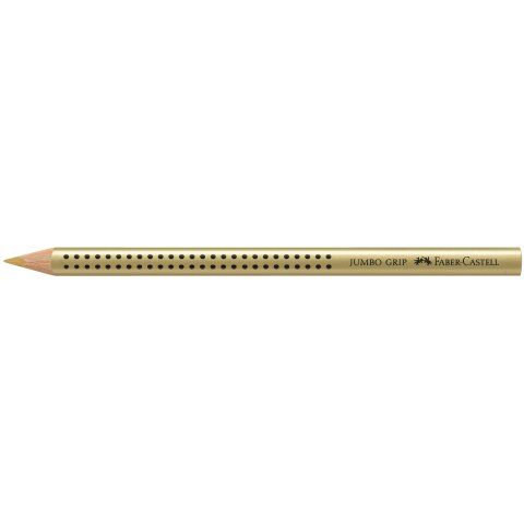 Faber-Castell Jumbo Grip colored pencil Pen, gold (81)