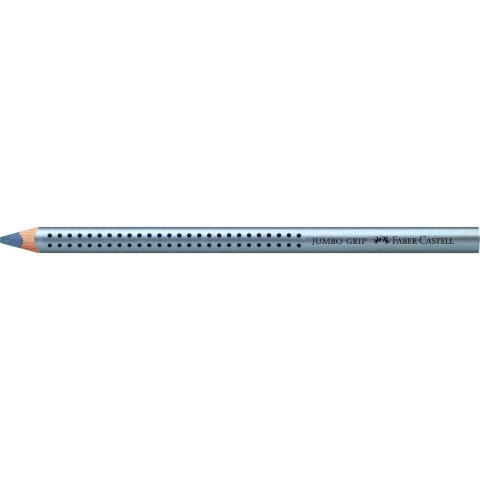 Faber-Castell Jumbo Grip colored pencil Pen, metallic blue (84)