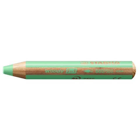 Stabilo woody 3 in 1 Stift, pastellgrün (503)