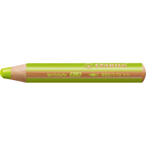 Stabilo woody 3 in 1 pen, light green (570)