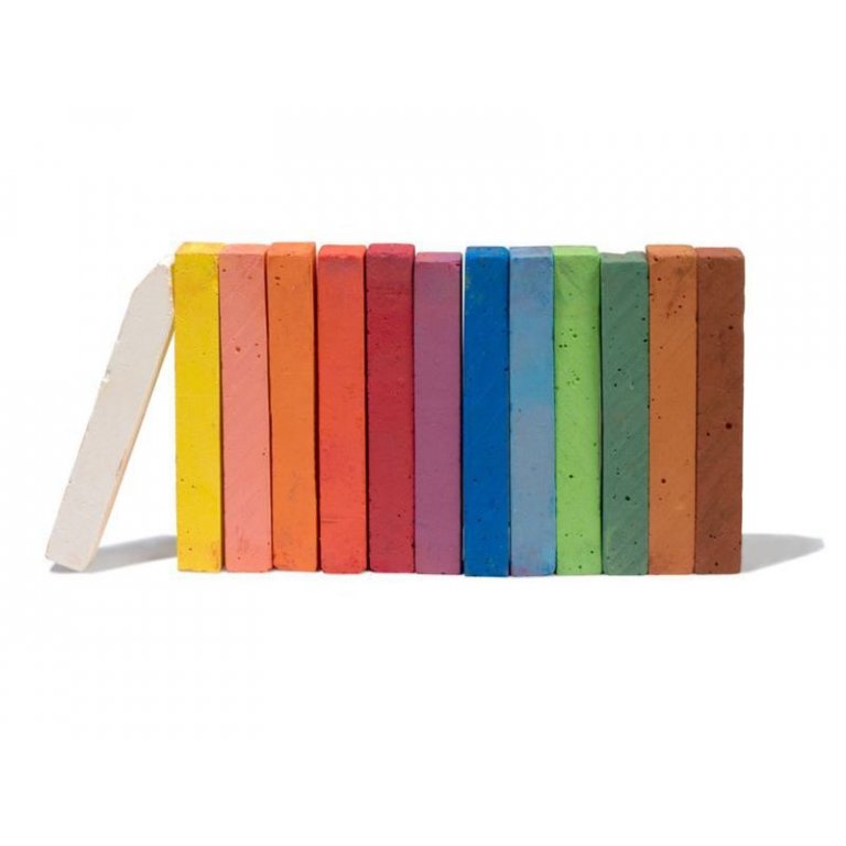 Blackboard chalk, standard, square
