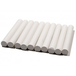 Gessetto mini, rotondo white, carton with 10 units
