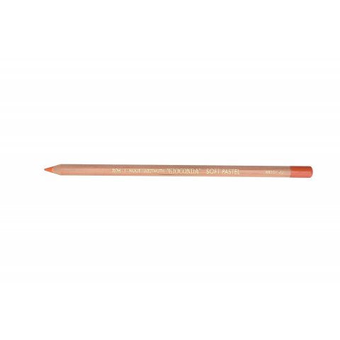 Matite pastello morbide Gioconda single pencil, vermilion light (20)