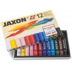 Oil pastel crayons Jaxon carton with 12 crayons