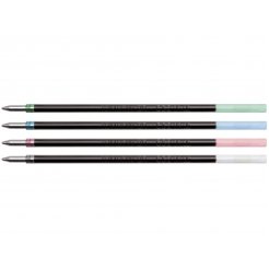 ENLACE 24 Ricariche Penna A Sfera In Metallo Formato G2 - Punta 1.0 Mm Inchiostro Nero - 2
