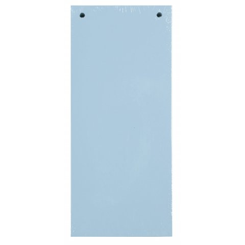 Exacompta Trennstreifen, farbig 105 x 240, 100 Blatt, blau