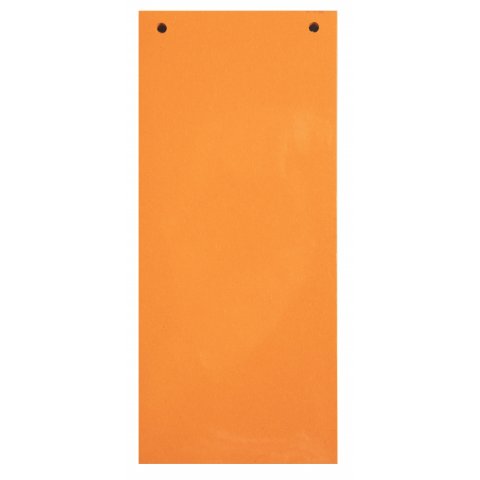 Exacompta divider cards, coloured 105 x 240, 100 cards, orange