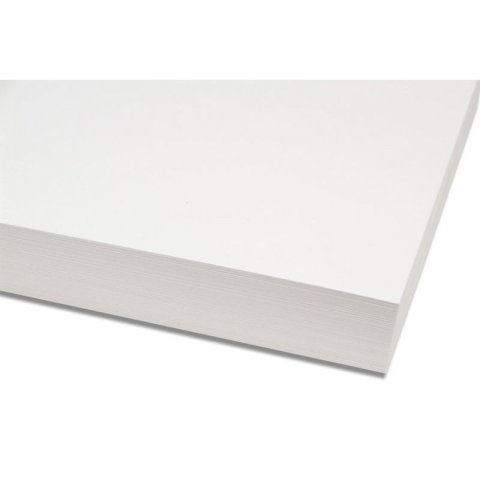 Schede Exacompta bianche 52,5 x 74 mm, DIN A8, bianco, 100 pezzi