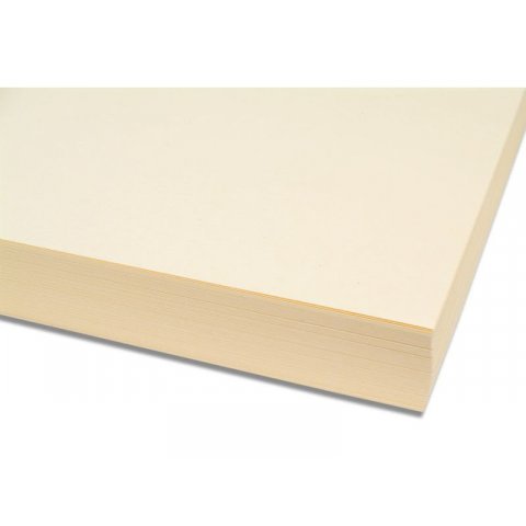 Exacompta file cards, blank 74 x 105 mm, A7, yellow, 100 cards