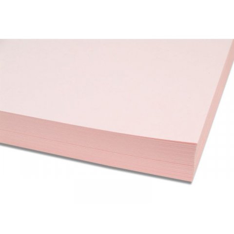 Fichas para ficheros Exacompta, lisas 74 x 105 mm, DIN A7, rosa, 100 unidades