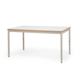 Modulor table M for children, pepper white
