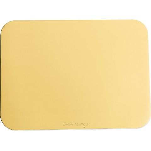 Alfombrilla de corredor Schreiblernunterlage SchreibGut de tres capas, 450 x 335, amarillo sol
