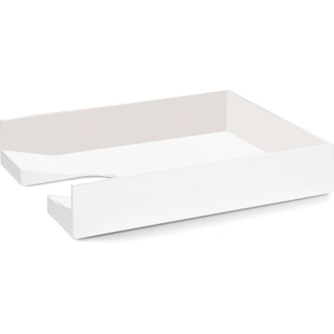Palaset P-09 document tray 255 x 340 x 61 mm, opaque, white
