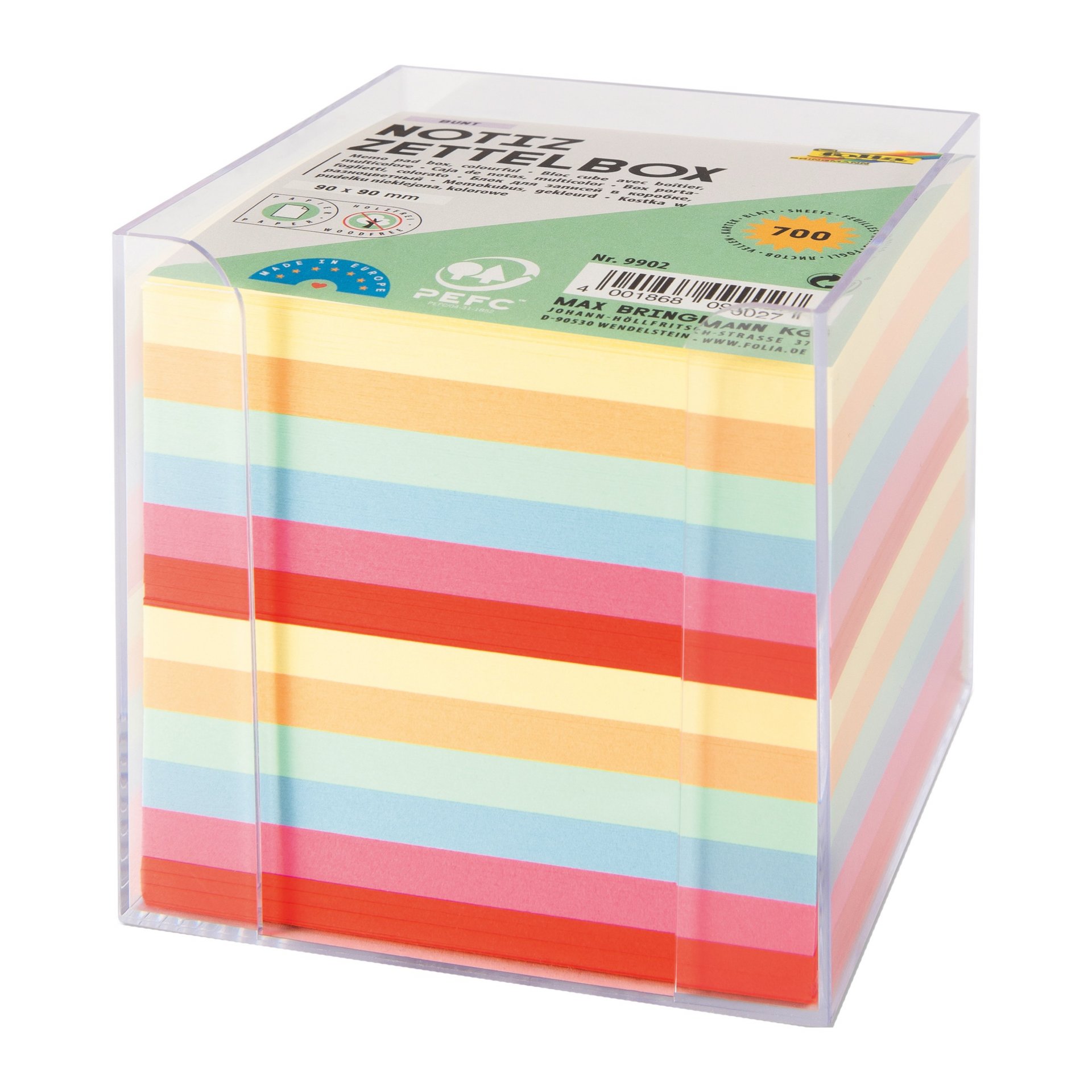 Buy Memo pad in plastic box online at Modulor