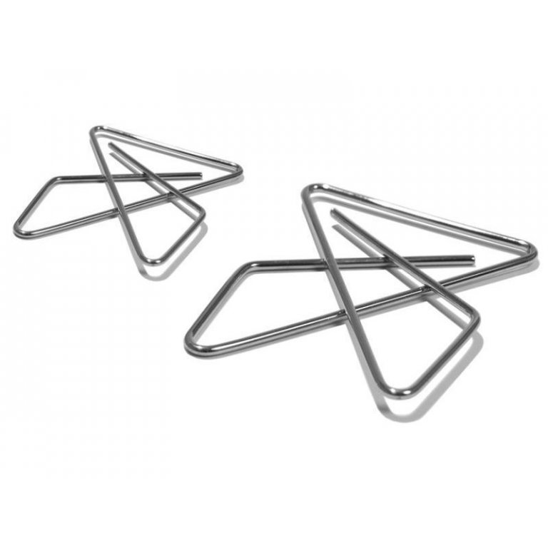 Kreuzklammern, vernickelt