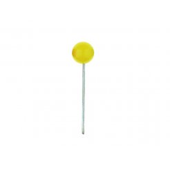 Spilli cartografici a testa tonda, colorati ø 8.0 mm, 20 units, yellow