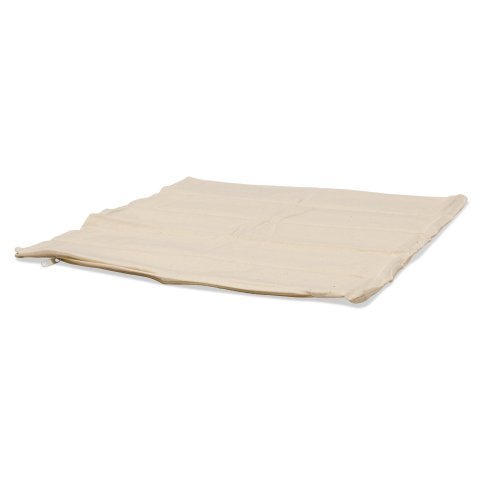 Cotton pillow cover, not filled natural, rectangular 400 x 400 mm