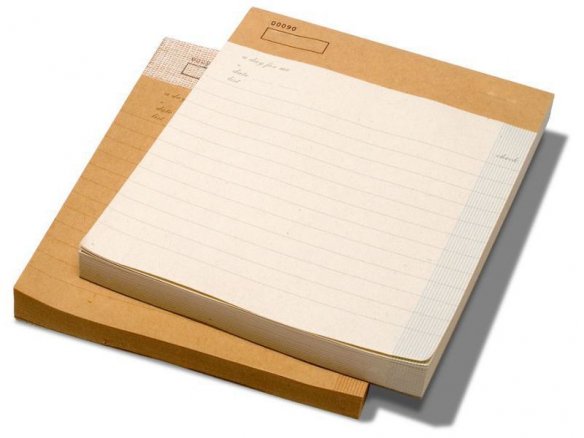 O-Check Design Notizblock ohne Cover