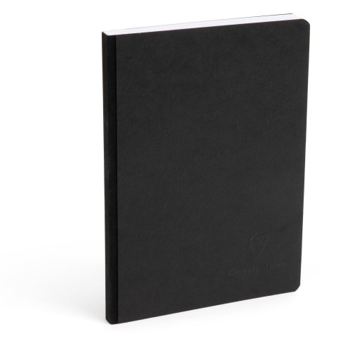 Clairefontaine notebook ''Age Bag'' 148 x 205  A5, blank, black, 96 sheets