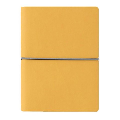 Ciak notebook 12 x 17 cm, blank, 110 sheets, yellow