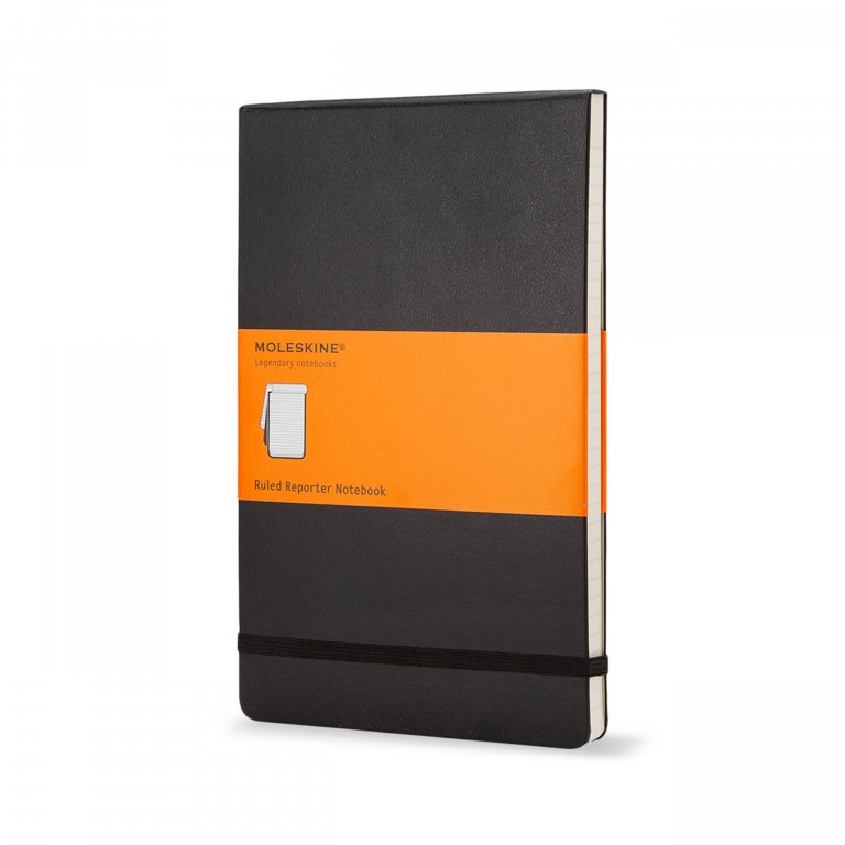 Moleskine Pocket Reporter notebook, hardcover