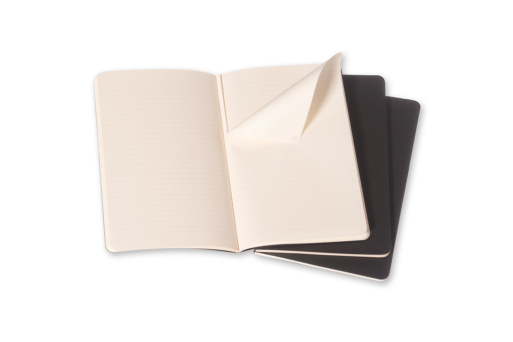 Buy Moleskine notebook, set of 3 online at Modulor