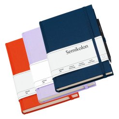 Diario da viaggio Semikolon, copertina in lino