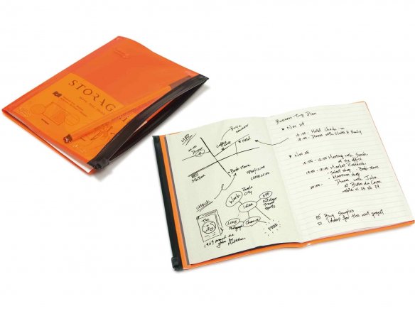Storage.it Notizbuch mit Tascheneinband
