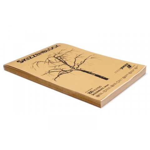 Sketch pad (brown), 100 g/mř 240 x 340 mm, 100 sheets