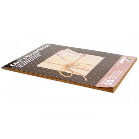Craft & Design sketch pad, brown, 80 g/mř 210 x 297  A4, 50 sheets