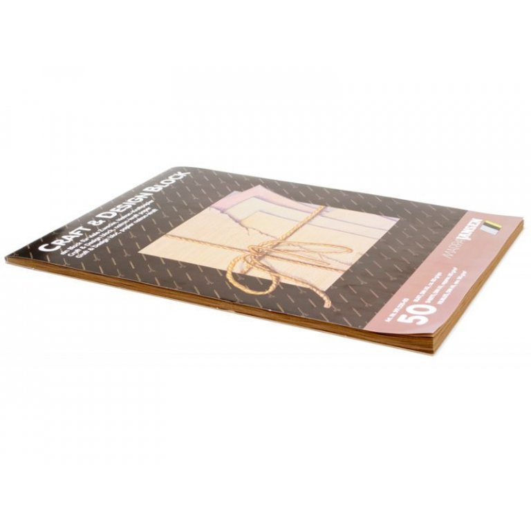 Craft & Design sketch pad, brown, 80 g/mř