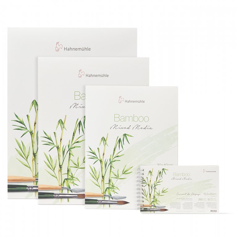 Hahnemühle universal Bamboo pad, 265g/mř