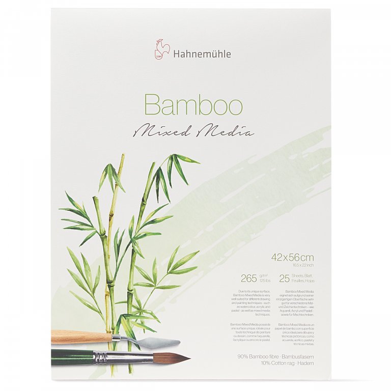Buy Hahnemuhle Universal Bamboo Pad 265g Mr Online At Modulor