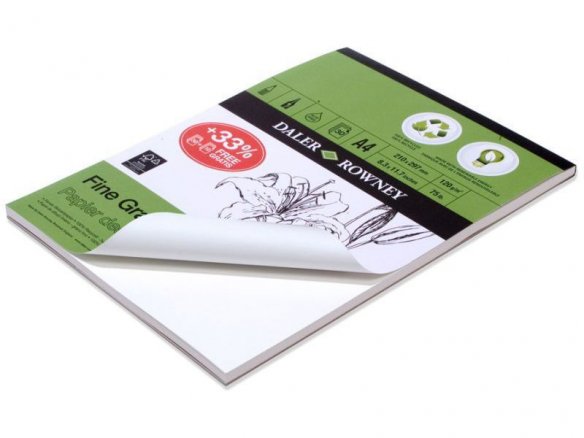 Blocco da disegno Daler- Rowney Eco, 120 g/m²
