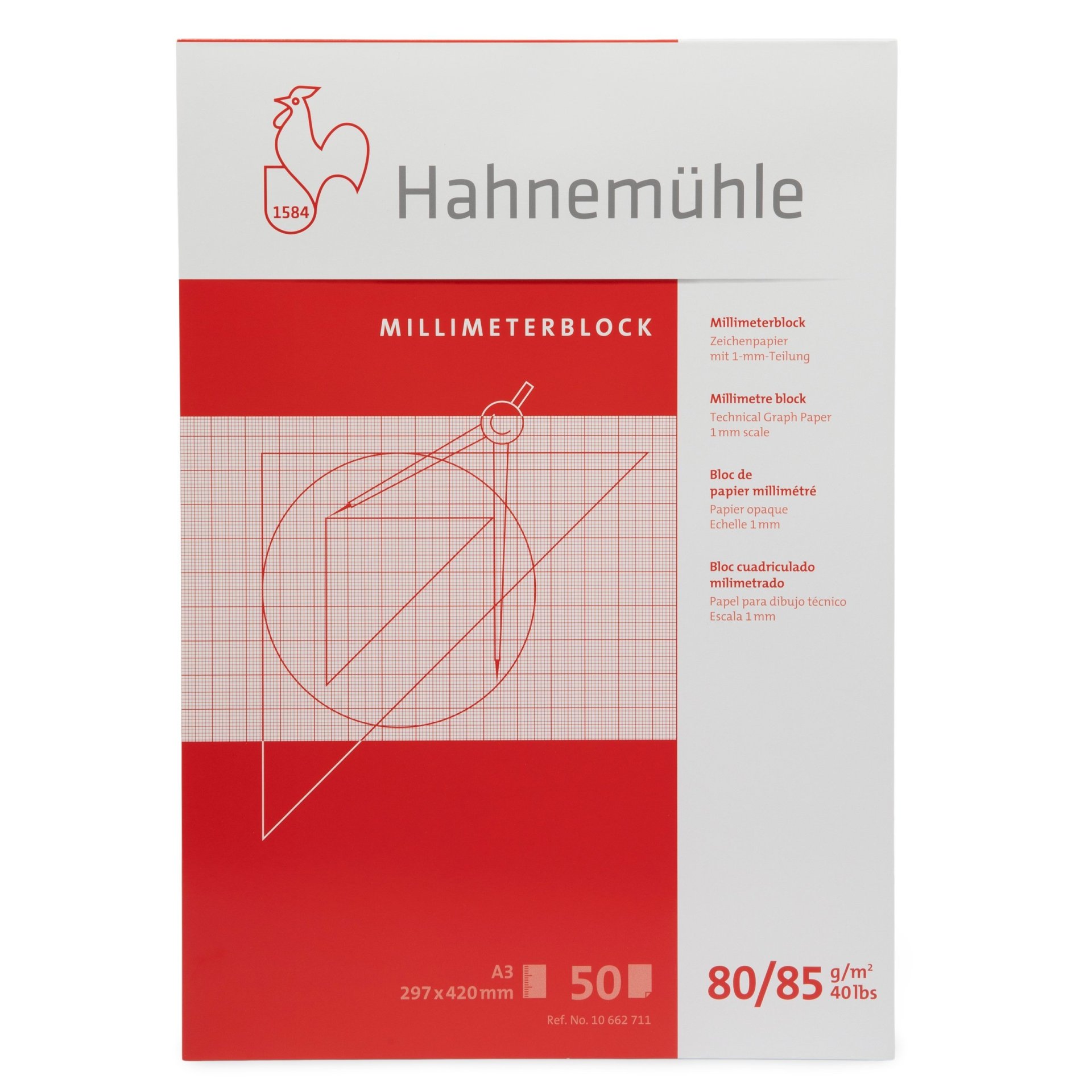 Bloc De Dibujo Hahnemühle Bristol - A4, 20 Hojas, 250 G/m², Superficie Lisa Para Ilustración