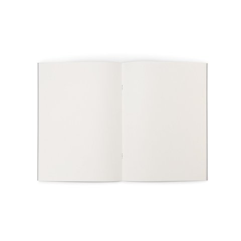 Sketch booklet, grey cardboard 120 g/m², 210 x 297  A4, tall, 16 sheets/32 pages