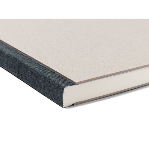 Libro de esbozos y proyectos 100 g/m², 170 x 170, cuadrado, 72 hojas/144 p., gris