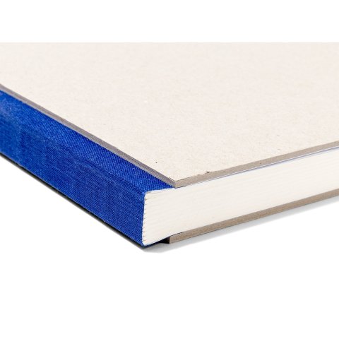 Project sketchbook 100 g/m², 170 x 170, square, 72 sheets/144 p., blue