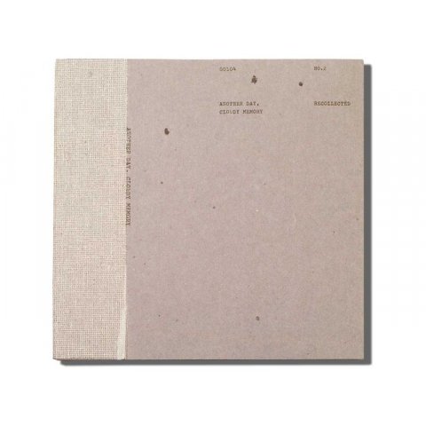 Libro de esbozos O-Check Design 170 x 170 mm, 88 hojas/176 páginas, gris claro