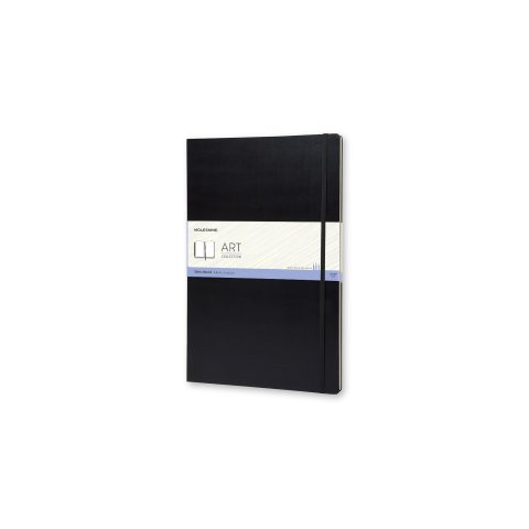 Libro de esbozos Moleskine negro, 170 g/m², 297x420,DIN A3,48 hojas /96 páginas,folio
