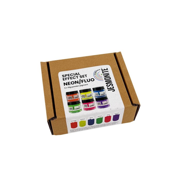 Jesmonite set di pigmenti in polvere fluo